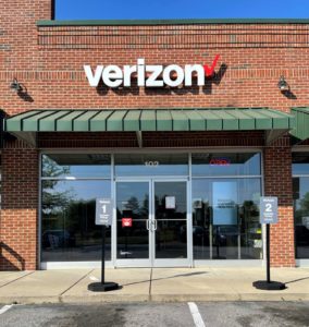 Clayton North Carolina Verizon Store exterior view