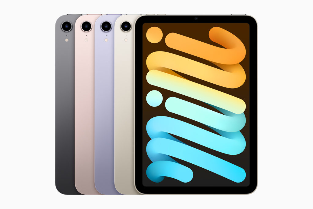 iPad Mini in 5 colors