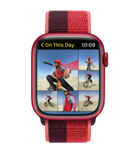 Red Apple Watch Series 7 (2021) Smartwatch watch from Victra Verizon at a Victra Verizon Store Near Me