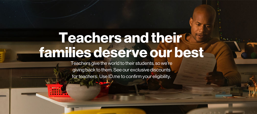 Verizon Wireless Teacher Discounts Educator Promotions Victra Store Near Me
