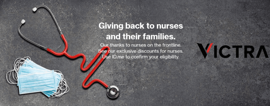 Victra Nurse and Respiratory Therapist Monthly Data Plan Discounts and Eligibility from Victra A Verizon Wireless Authorized Retailer Store Near You