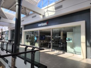 Exterior of Victra Verizon Authorized Retail Store in Valencia, CA.