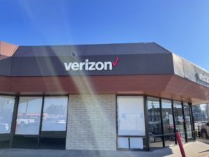Exterior of Victra Verizon Authorized Retail Store in Citrus Heights, CA.