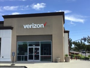 Exterior of Victra Verizon Authorized Retail Store in Sacramento Florin, CA.