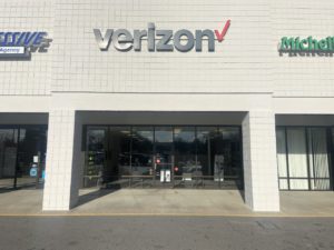 Exterior of Victra Verizon Authorized Retail Store in Edenton, NC.