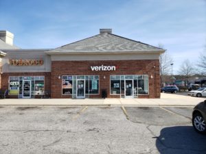 Exterior of Victra Verizon Authorized Retail Store in Hillsborough, NC.
