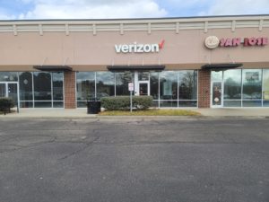 Exterior of Victra Verizon Authorized Retail Store in Zebulon, NC.