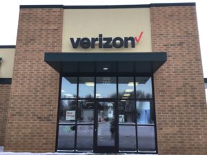 Exterior of Victra Verizon Authorized Retail Store in West Fargo, ND.