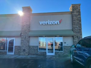 Exterior of Victra Verizon Authorized Retail Store in Williston 2nd, ND.
