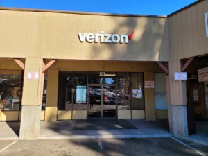 Exterior of Victra Verizon Authorized Retail Store in Incline Village Tahoe, NV.