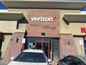 Exterior of Victra Verizon Authorized Retail Store in Las Vegas Warm Springs, NV.