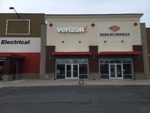 Exterior of Victra Verizon Authorized Retail Store in Spokane Valley, WA.
