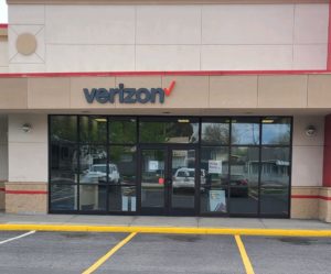 Exterior of Victra Verizon Authorized Retail Store in Spokane Wellesley, WA.