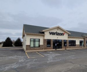 Exterior of Victra Verizon Authorized Retail Store in Greenville, WI.