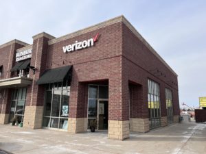 Exterior of Victra Verizon Authorized Retail Store in Sun Prairie, WI.