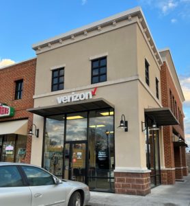 Exterior of Victra Verizon Authorized Retail Store in Lewisburg, WV.