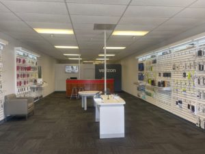 Interior of Victra Verizon Authorized Retail Store in Green Valley Continental, AZ.