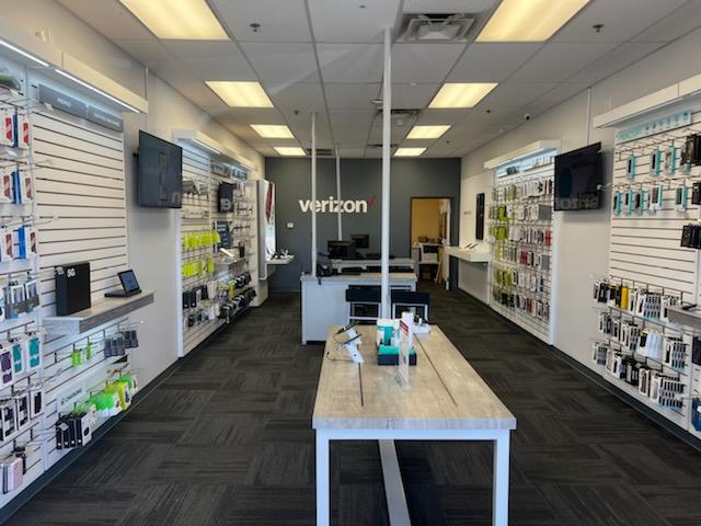 Interior of Victra Verizon Authorized Retail Store in Mesa Dobson, AZ.