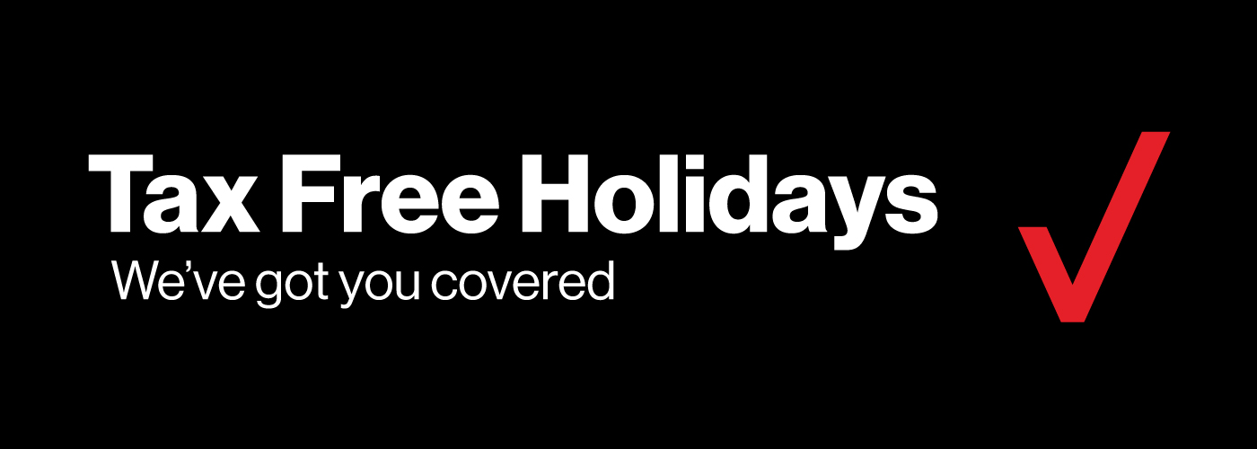 Victra Verizon Tax Free Holiday Banner for Landing Page 