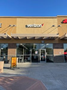 Exterior of Victra Verizon Authorized Retail Store in Anthem, AZ.