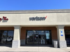Exterior of Victra Verizon Authorized Retail Store in Scottsdale 90th St, AZ.