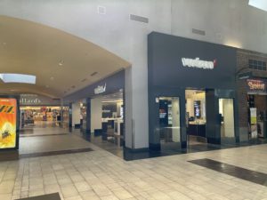 Exterior of Victra Verizon Authorized Retail Store in Tucson Mall, AZ.