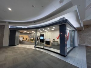 Exterior of Victra Verizon Authorized Retail Store in Riverside Tyler, CA.