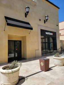 Exterior of Victra Verizon Authorized Retail Store in Thousand Oaks Hillcrest, CA.
