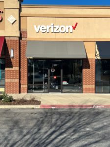 Exterior of Victra Verizon Authorized Retail Store in Bethlehem, GA.