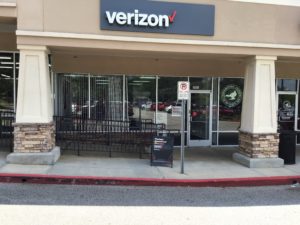 Exterior of Victra Verizon Authorized Retail Store in McDonough, GA.