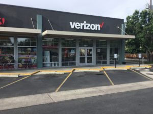 Exterior of Victra Verizon Authorized Retail Store in Boise Broadway, ID.