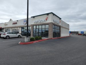 Exterior of Victra Verizon Authorized Retail Store in Caldwell Cleveland, ID.