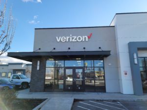 Exterior of Victra Verizon Authorized Retail Store in Caldwell, ID.
