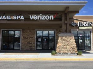 Exterior of Victra Verizon Authorized Retail Store in Rexburg 2nd 505, ID.