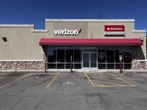 Exterior of Victra Verizon Authorized Retail Store in Rigby, ID.
