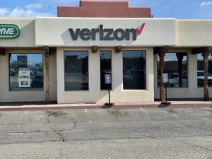 Exterior of Victra Verizon Authorized Retail Store in Twin Falls, ID.