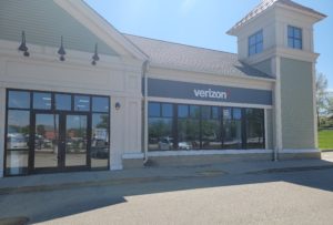 Exterior of Victra Verizon Authorized Retail Store in Webster, MA.