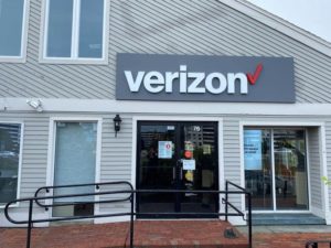 Exterior of Victra Verizon Authorized Retail Store in Westborough, MA.
