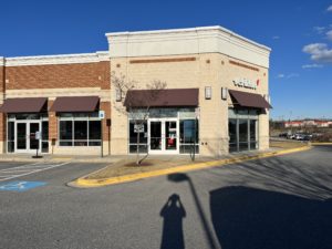 Exterior of Victra Verizon Authorized Retail Store in Frederick-Spectrum Drive, MD.