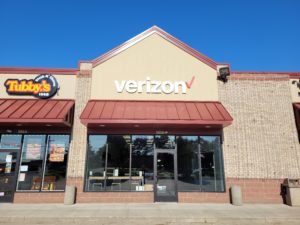 Exterior of Victra Verizon Authorized Retail Store in Imlay City, MI.