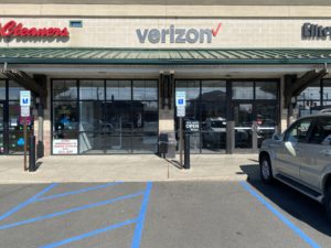 Exterior of Victra Verizon Authorized Retail Store in Red Bank, NJ.