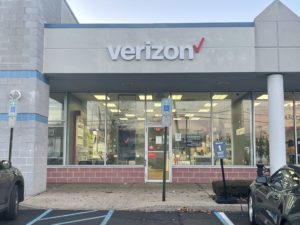 Exterior of Victra Verizon Authorized Retail Store in Union, NJ.