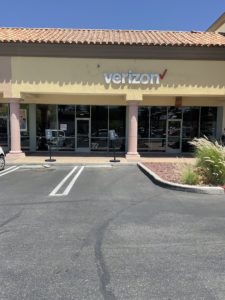 Exterior of Victra Verizon Authorized Retail Store in Henderson Green Valley, NV.