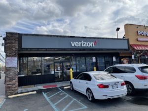 Exterior of Victra Verizon Authorized Retail Store in Staten Island Hylan, NY.