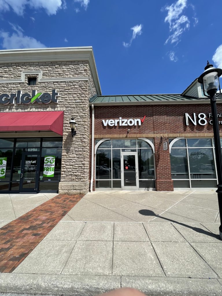 Exterior of Victra Verizon Authorized Retail Store in Canal Winchester, OH.