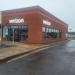 Exterior of Victra Verizon Authorized Retail Store in Danville, VA.