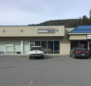 Exterior of Victra Verizon Authorized Retail Store in Colville, WA.