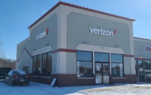 Exterior of Victra Verizon Authorized Retail Store in Stanley, WI.