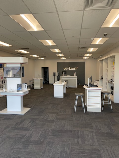 Interior of Victra Verizon Authorized Retail Store in Anthem, AZ.