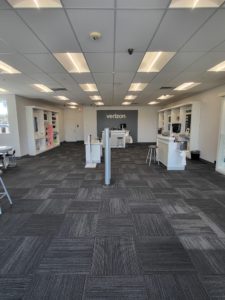 Interior of Victra Verizon Authorized Retail Store in Spring Hill, FL.